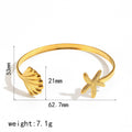 Starfish Shell Titanium Steel Bracelet Female Fashion